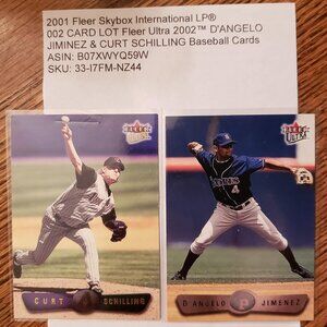 2001 Fleer Skybox International LP® 002 CARD LOT Fleer Ultra 2002™
